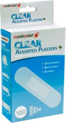 Masterplast Clear Plasters 100pk