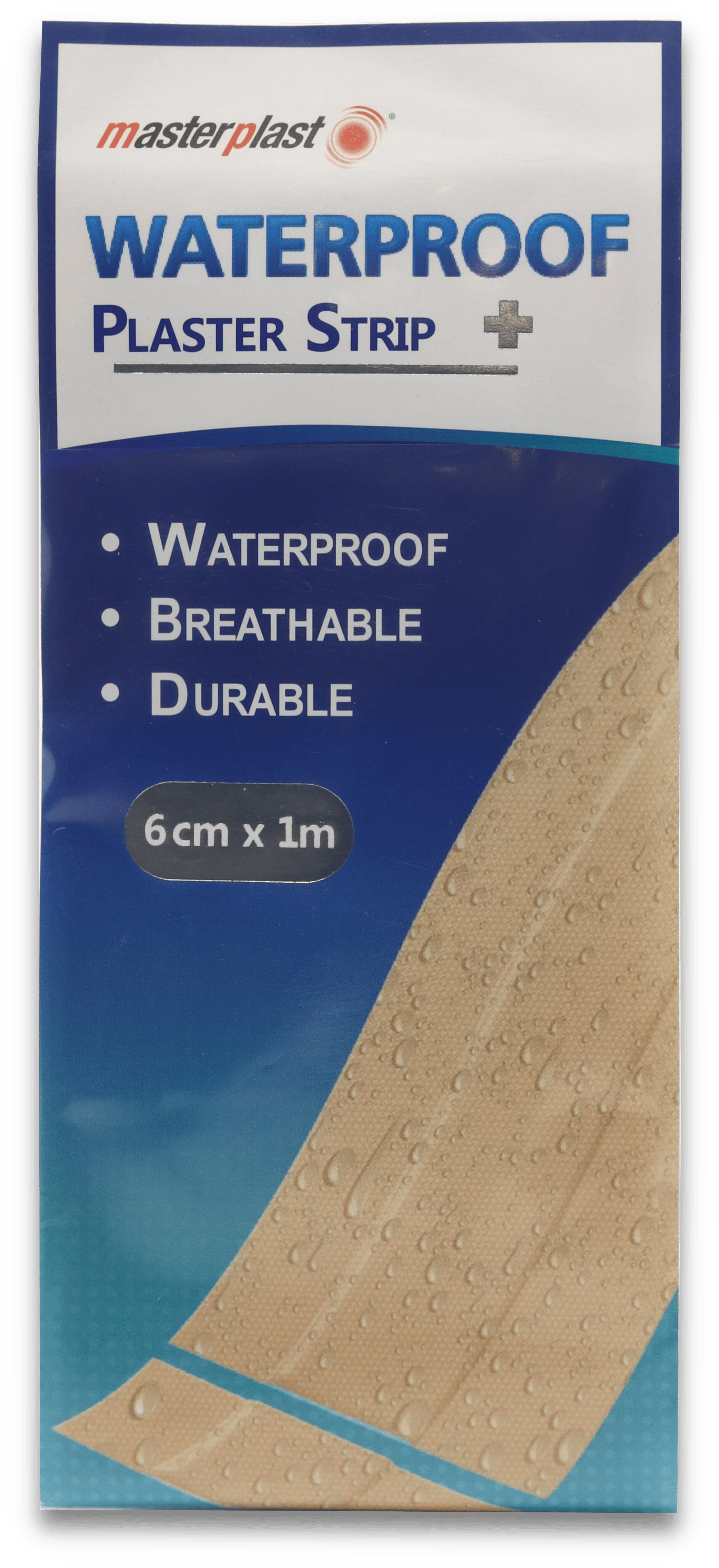 Masterplast Waterproof Plaster Strip 6cmx1m