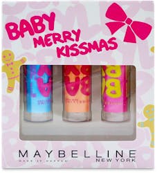 Maybelline Baby Merry Kissmas Lip Balms 3 Pack