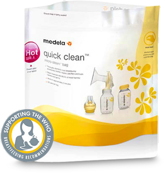 Medela Quick Clean Micro-Steam Bags, 5 Count