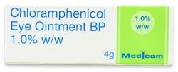Medicom Chloramphenicol 1% w/w Eye Ointment 4g
