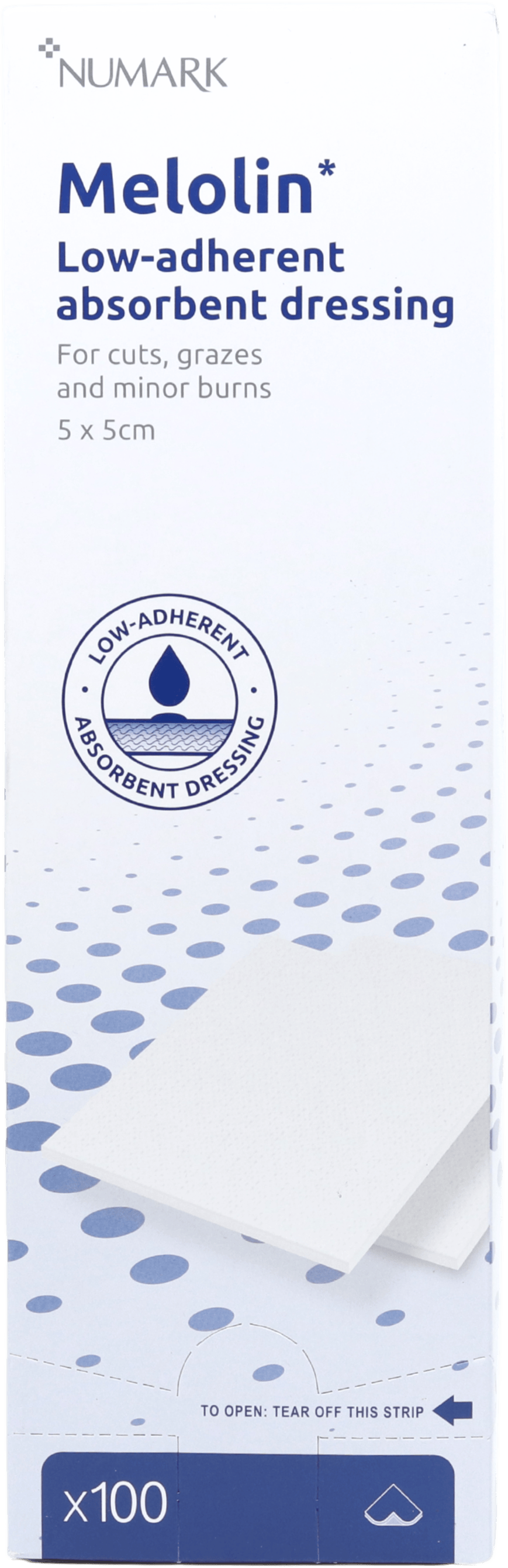 Numark Melolin 5x5cm 100