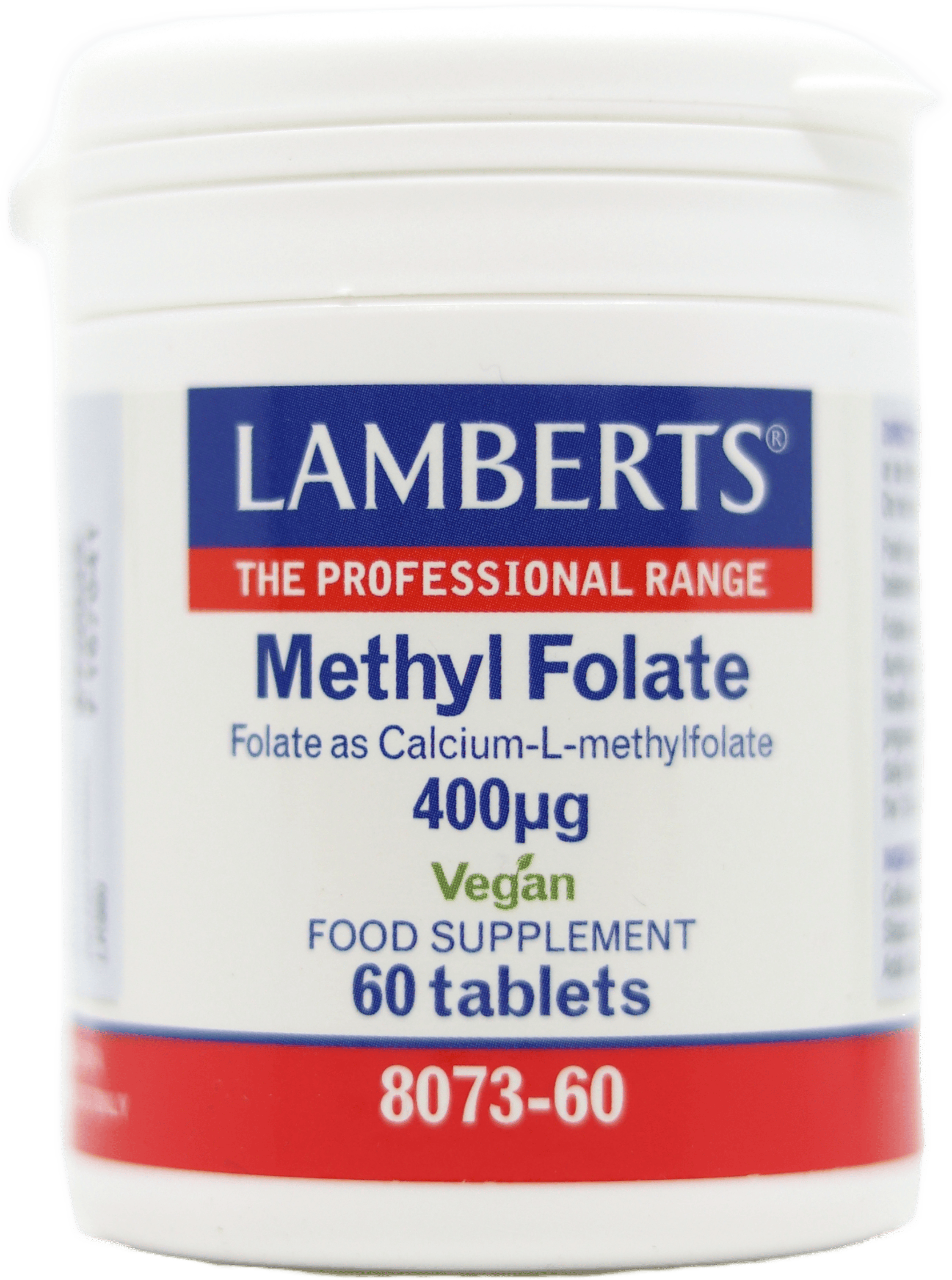 Lamberts Methyl Folate 400µg 60 Tablets