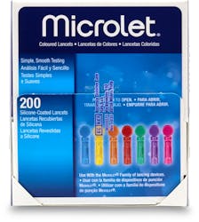 Microlet Lancets 0.5mm 28 Gauge 200 Pack