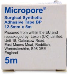 Micropore Surgical Tape 1.25cm x 5m