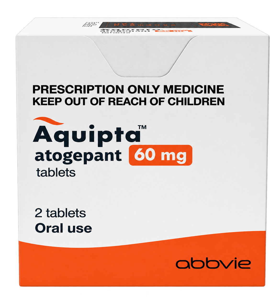 Migraine Relief - Aquipta 60mg 2 tablets