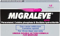 Migraleve Pink 12 Tablets