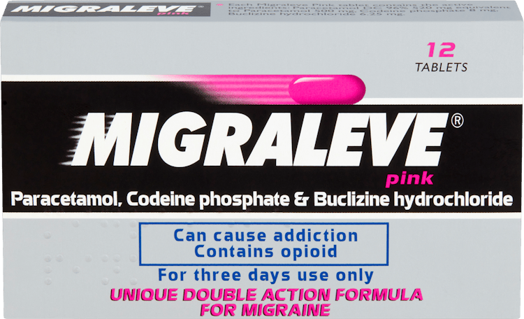 Migraleve Pink 12 Tablets