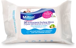 Milton 30 Antibacterial Surface Wipes
