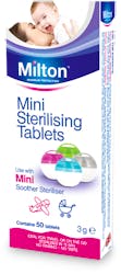 Milton Mini Sterilising 50 Tablets