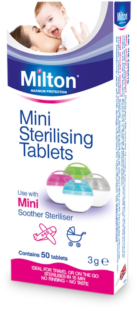 Milton Mini Sterilising 50 Tablets medino - Main Image