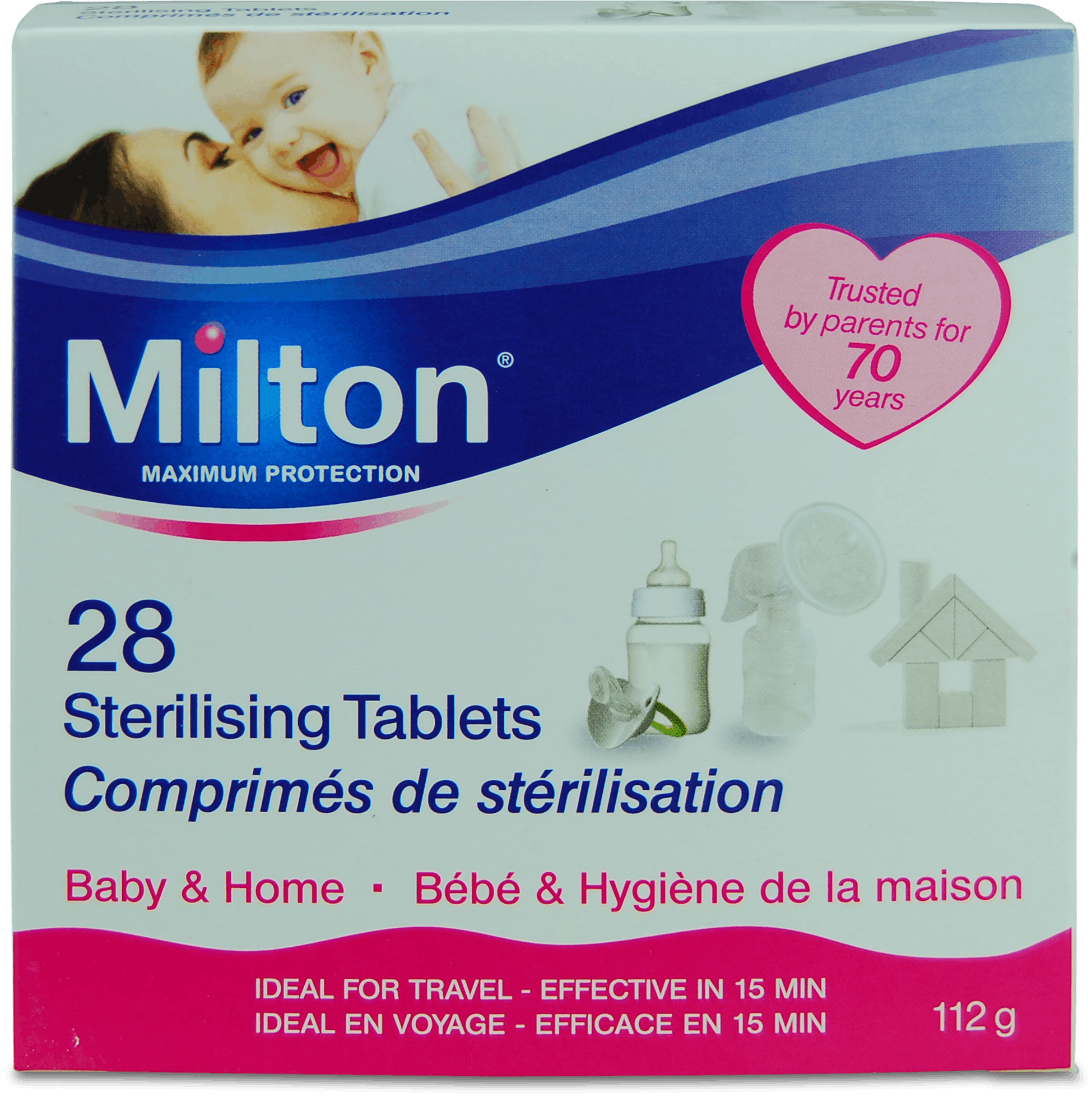 Buy Milton Sterilising Tablets 28 Tablets medino