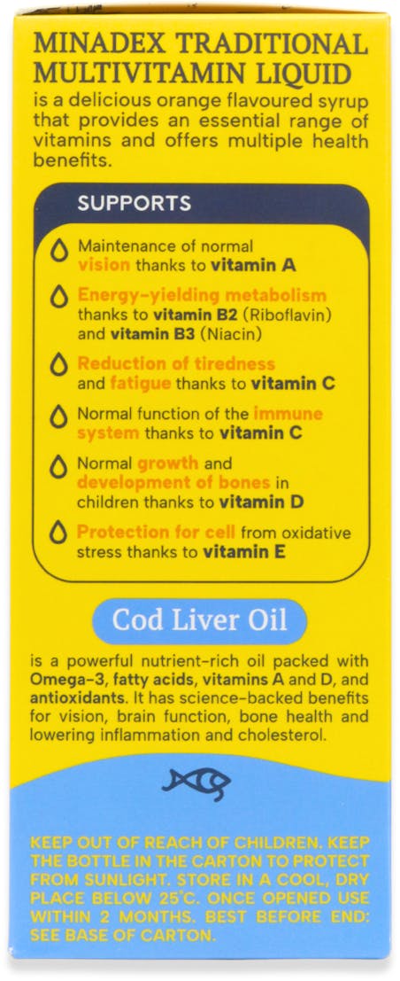 Minadex Multivitamin Liquid 300ml - 3