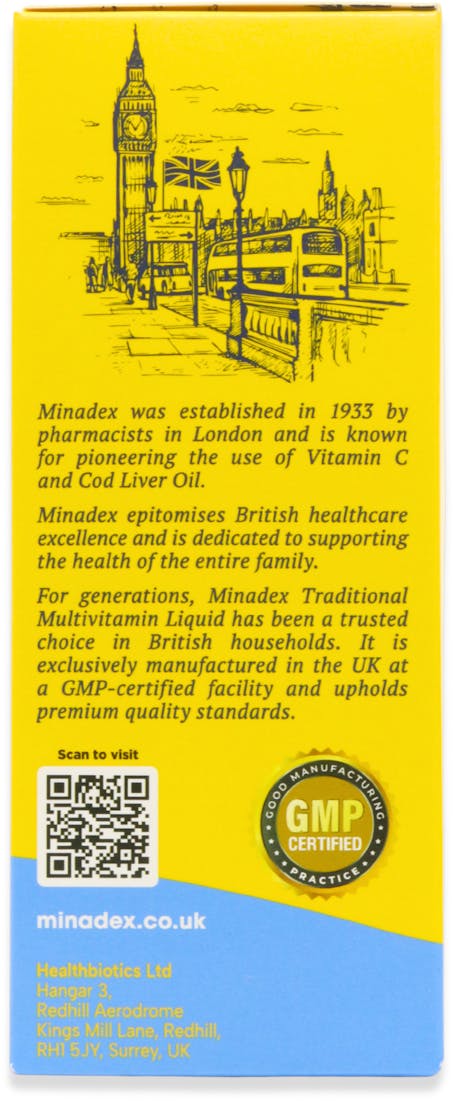 Minadex Multivitamin Liquid 300ml - 2