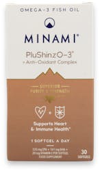 Minami PluShinzO-3 + Anti-Oxidant Complex 30 Softgels