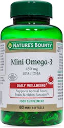 Nature's Bounty Mini Omega-3 450mg 60 Pack
