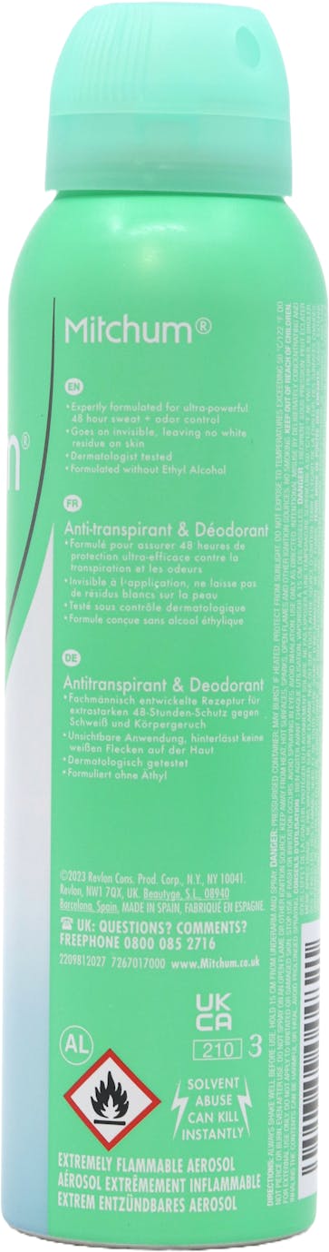 Mitchum Women Unscented Antiperspirant Deodorant 150ml - 2