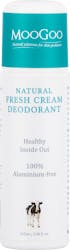 Moo Goo Fresh Cream Deodorant - Lemon Myrtle 115ml