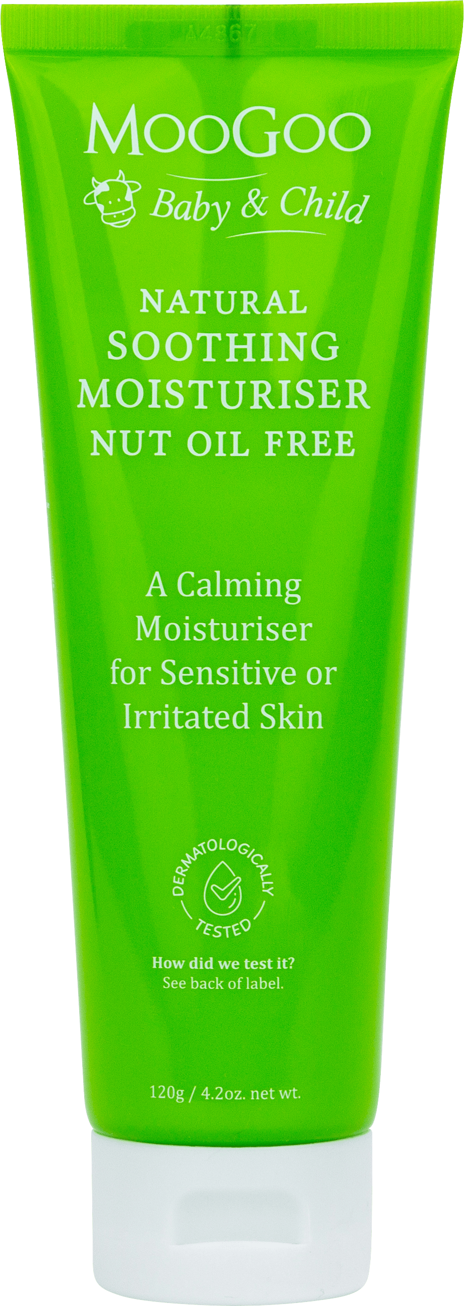 MooGoo Baby Soothing Moisturiser Nut Oil Free 120g