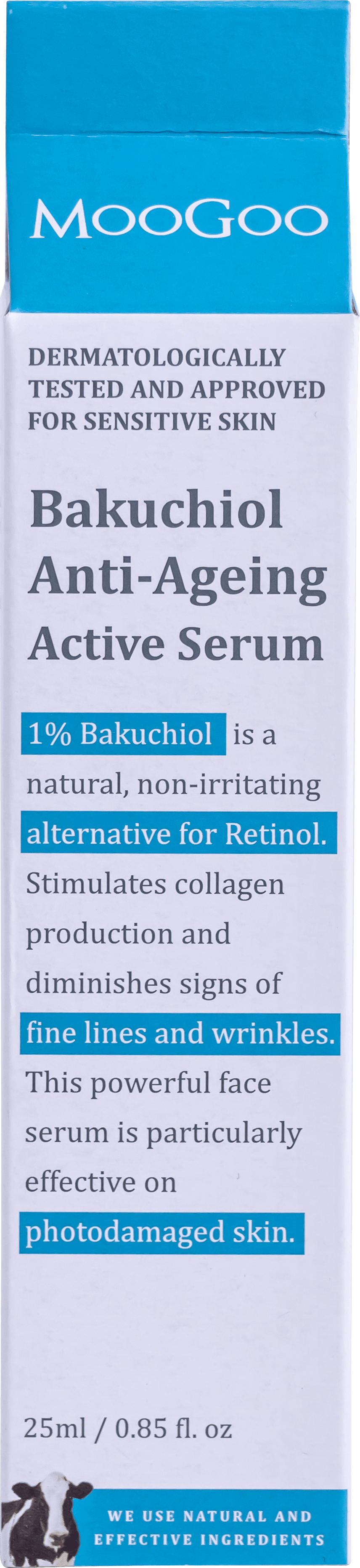 MooGoo Bakuchiol (1% w/v) Natural Retinol Substitute Active Serum