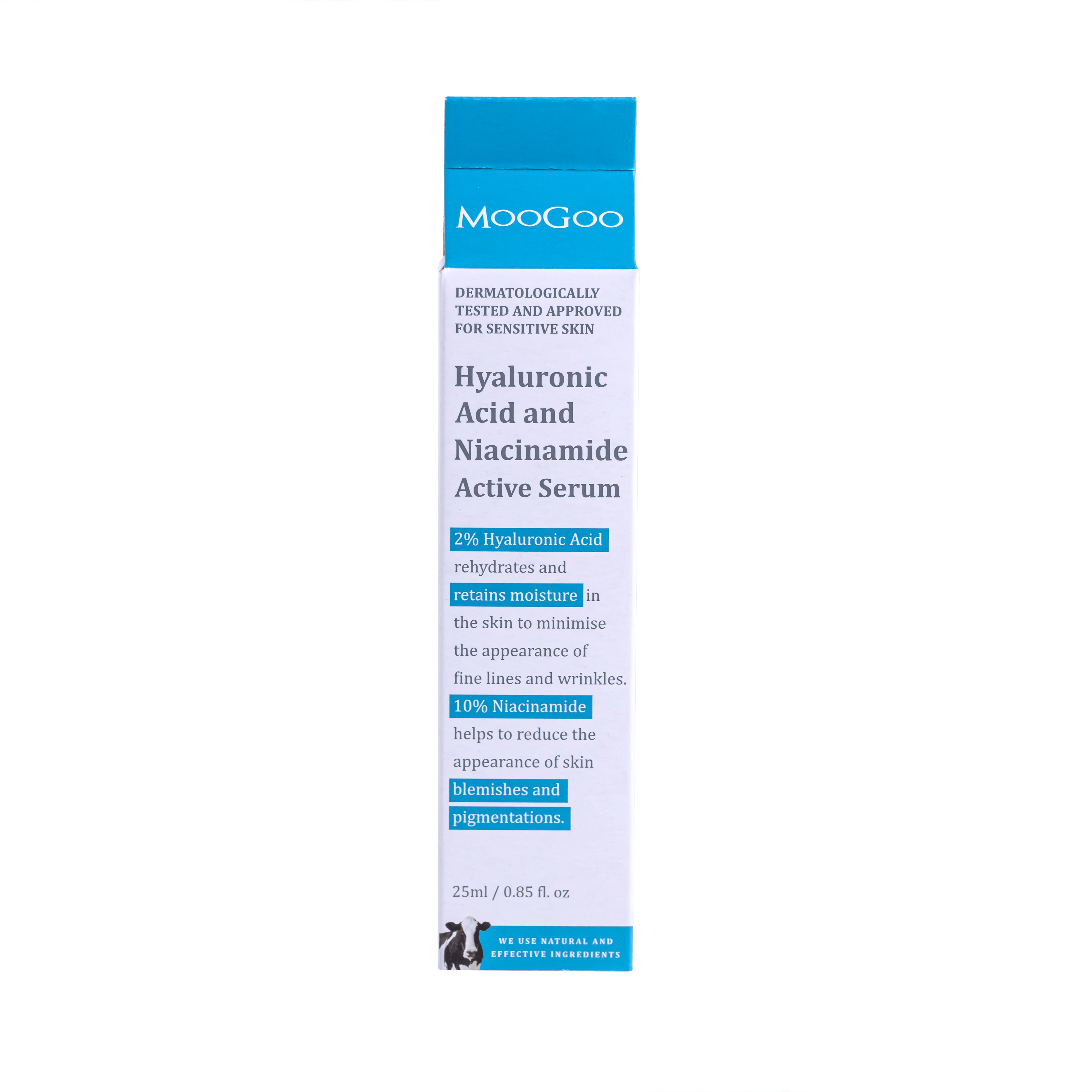 MooGoo Hyaluronic Acid (2% w/v), Niacinamide (10% w/v) Active Serum