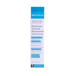 MooGoo Hyaluronic Acid (2% w/v), Niacinamide (10% w/v) Active Serum