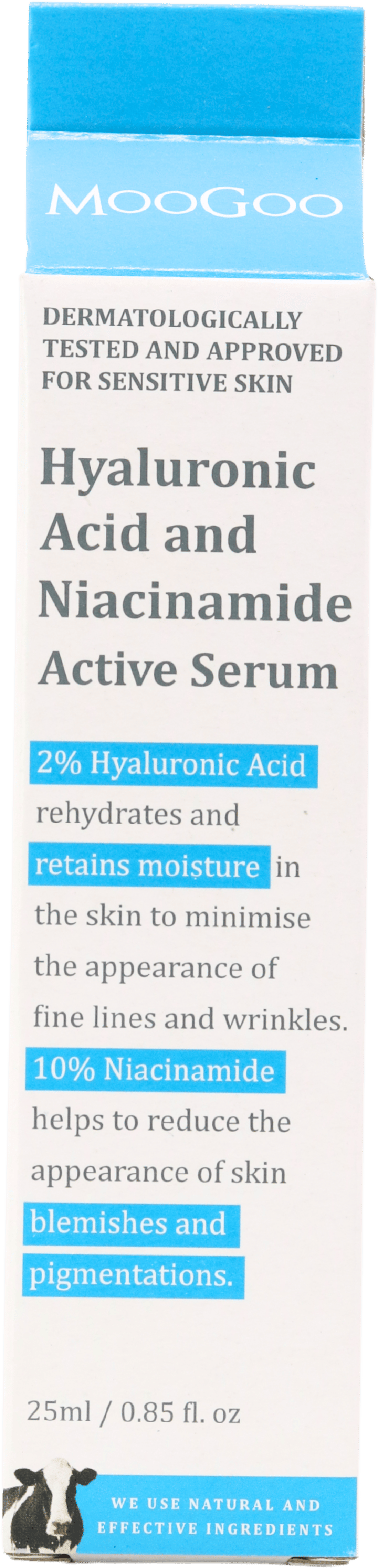 MooGoo Hyaluronic Acid and Niacinamide Active Serum 25ml