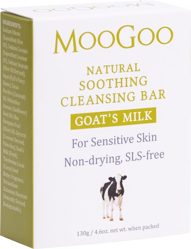 MooGoo Hydrating Cleansing Bar - Goats Milk 130g - 2