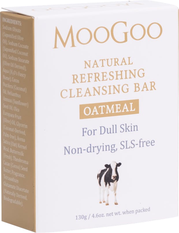 MooGoo Hydrating Cleansing Bar - Oatmeal 130g - 2