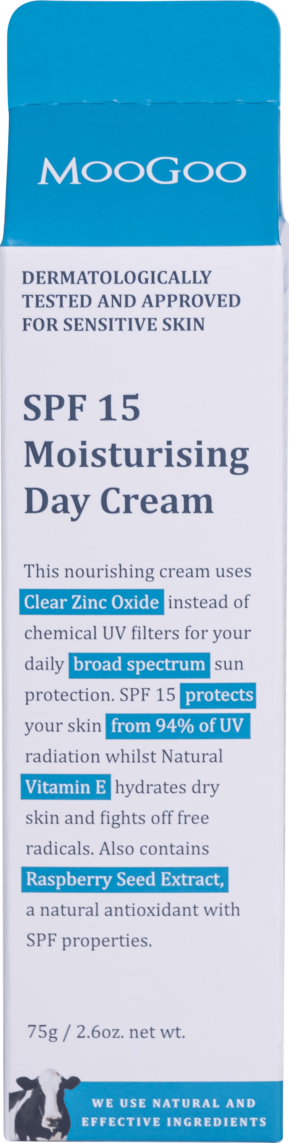 MooGoo Moisturising SPF 15 Day Cream 75g