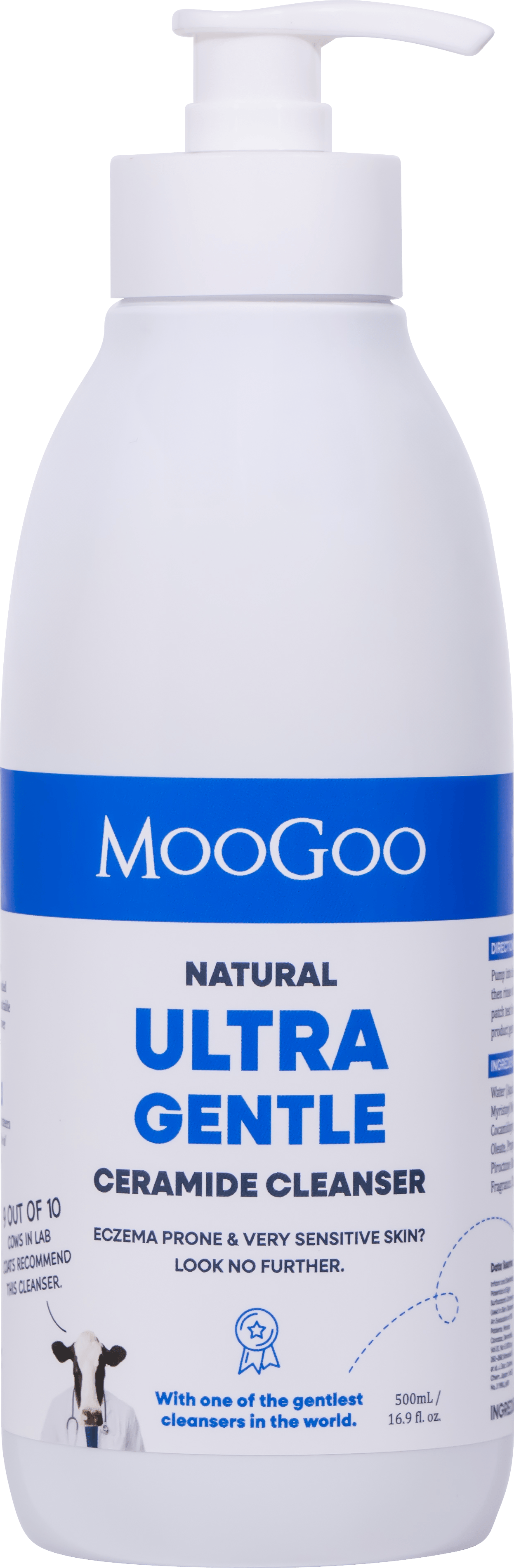 MooGoo Natural Ultra Gentle Ceramide Cleanser 500ml