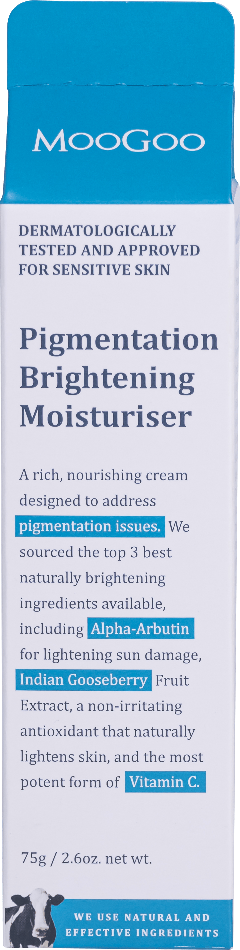 MooGoo Pigmentation Brightening Moisturiser 75g