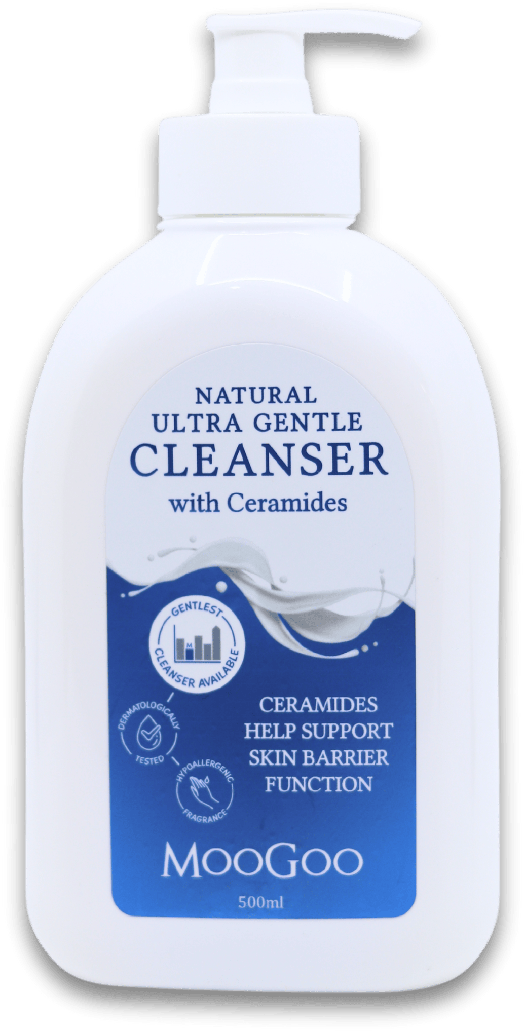 MooGoo Ultra Gentle Cleanser with Ceramides 500ml