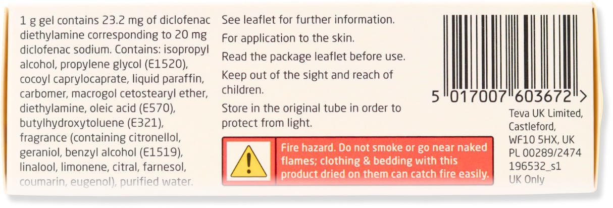 Motusol Max 2.32% Diclofenac Gel 30g - 3