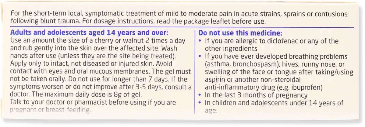 Motusol Max 2.32% Diclofenac Gel 30g - 2