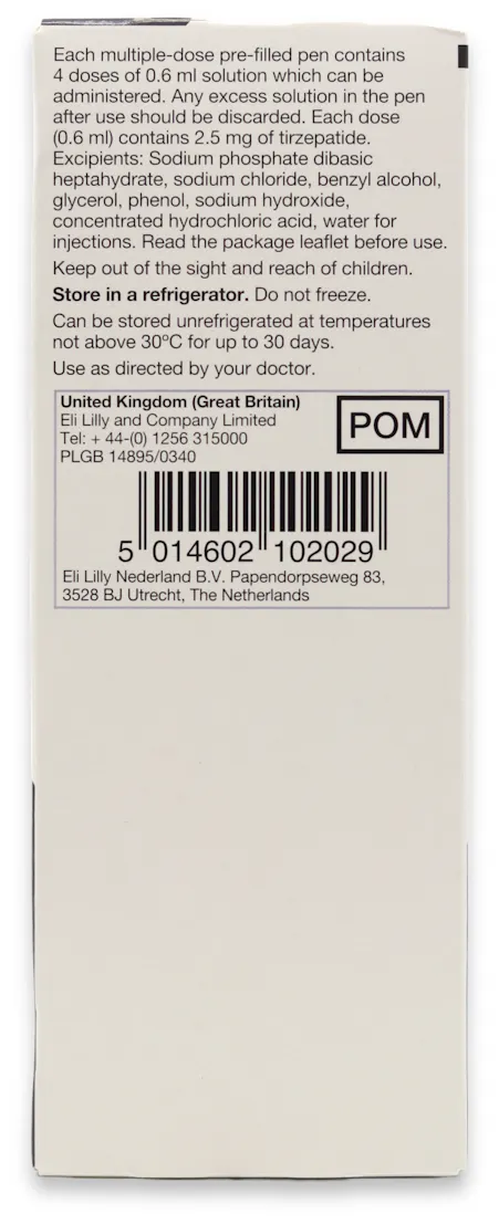 Mounjaro KwikPen 2.5mg - Step 1 - 3