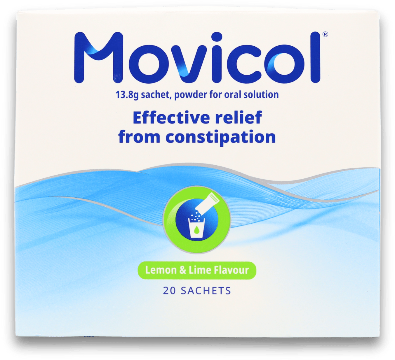 Movicol Sachets Lemon & Lime 20 Pack