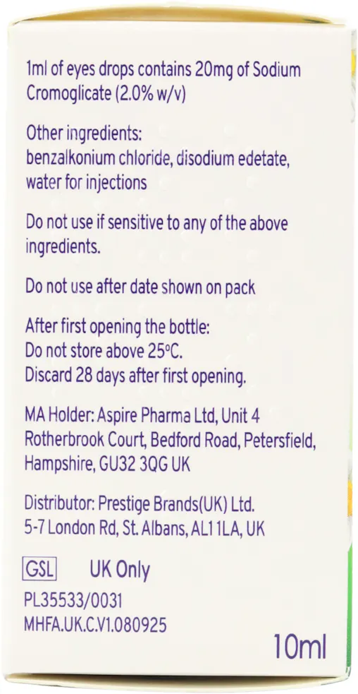 Murine Hayfever Relief Eye Drops 10ml - 3