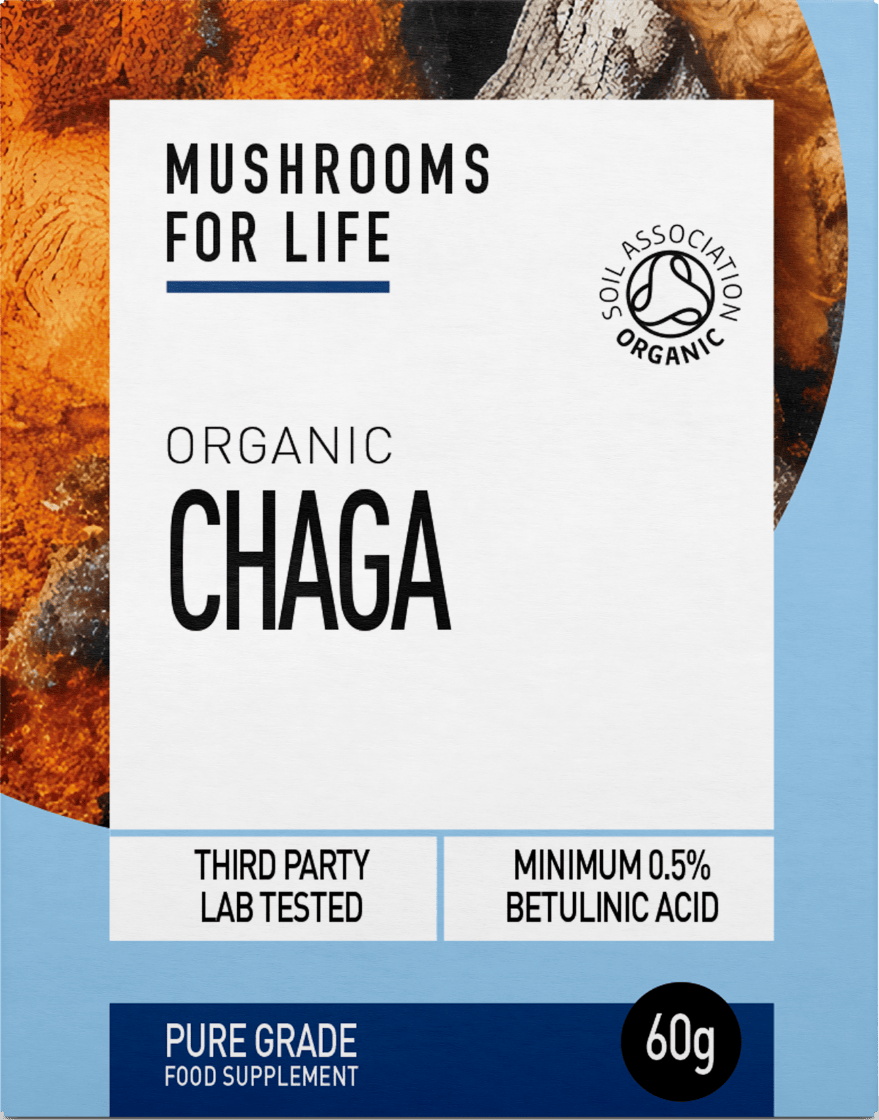 Mushrooms For Life Organic Chaga Powder 60g