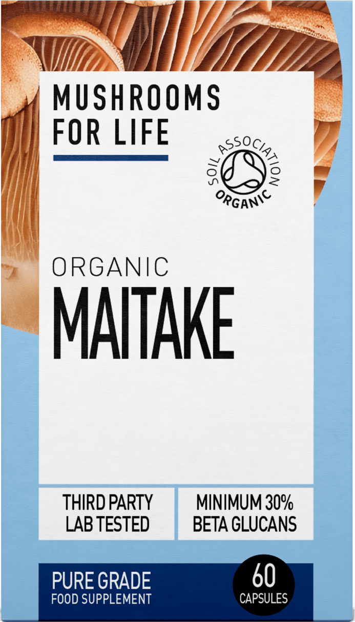 Mushrooms For Life Organic Maitake 60 Capsules