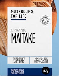 Mushrooms For Life Organic Maitake Powder 60g