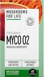 Mushrooms For Life Organic Myco-Qi 60 Capsules