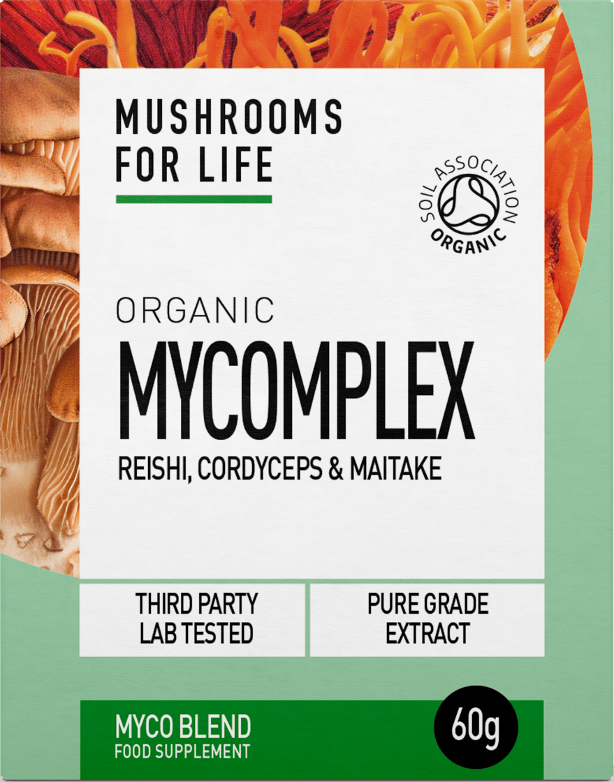 Mushrooms For Life Organic Mycomplex Powder 60g