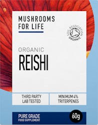 Mushrooms For Life Organic Reishi Powder 60g