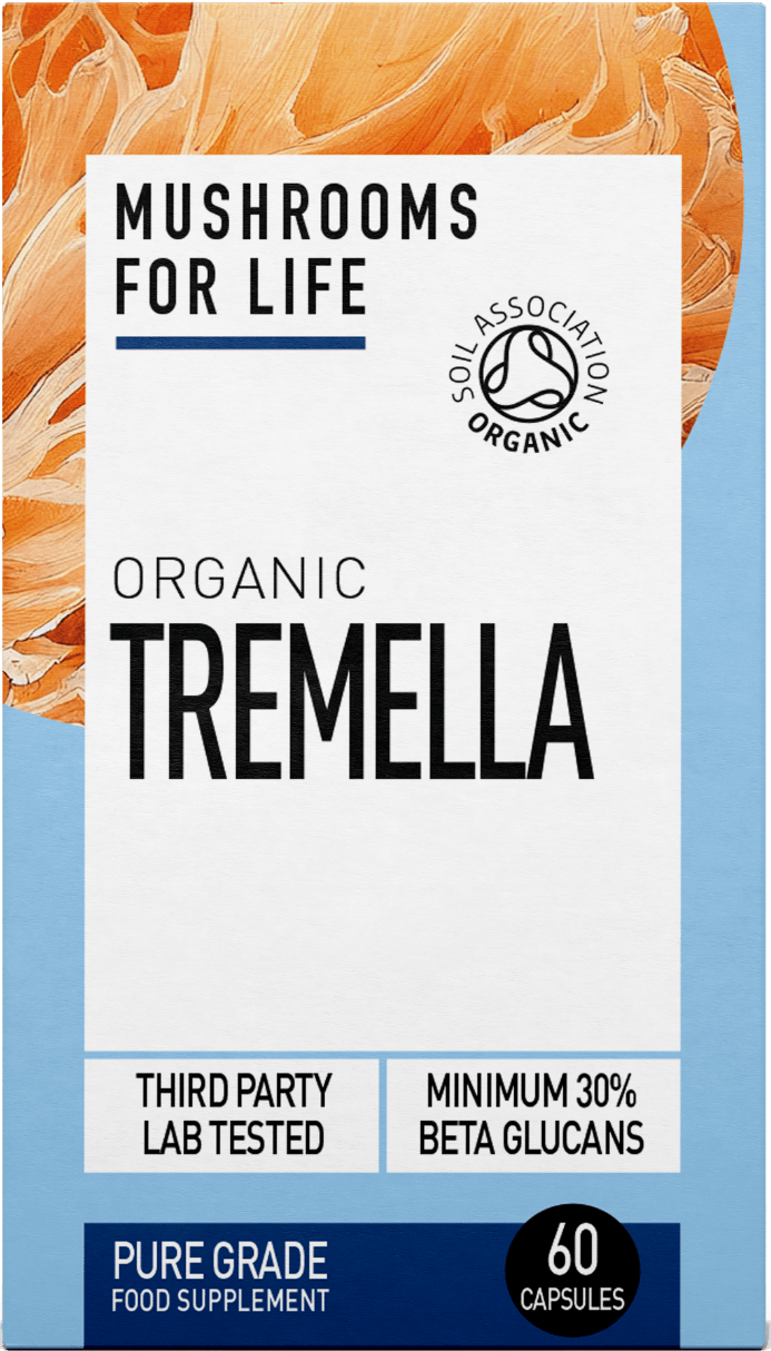 Mushrooms For Life Organic Tremella 60 Capsules