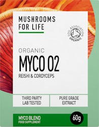 Mushrooms For Life Organic Myco O2 Powder 60g