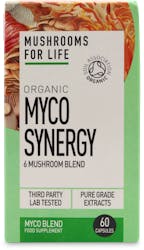 Mushrooms For Life Organic Myco Synergy 60 Capsules