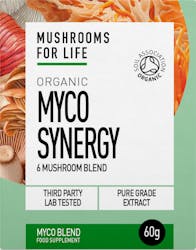 Mushrooms For Life Organic Myco Synergy Powder 60g