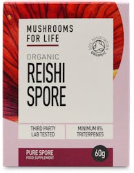 Mushrooms For Life Organic Reishi Spore 60g