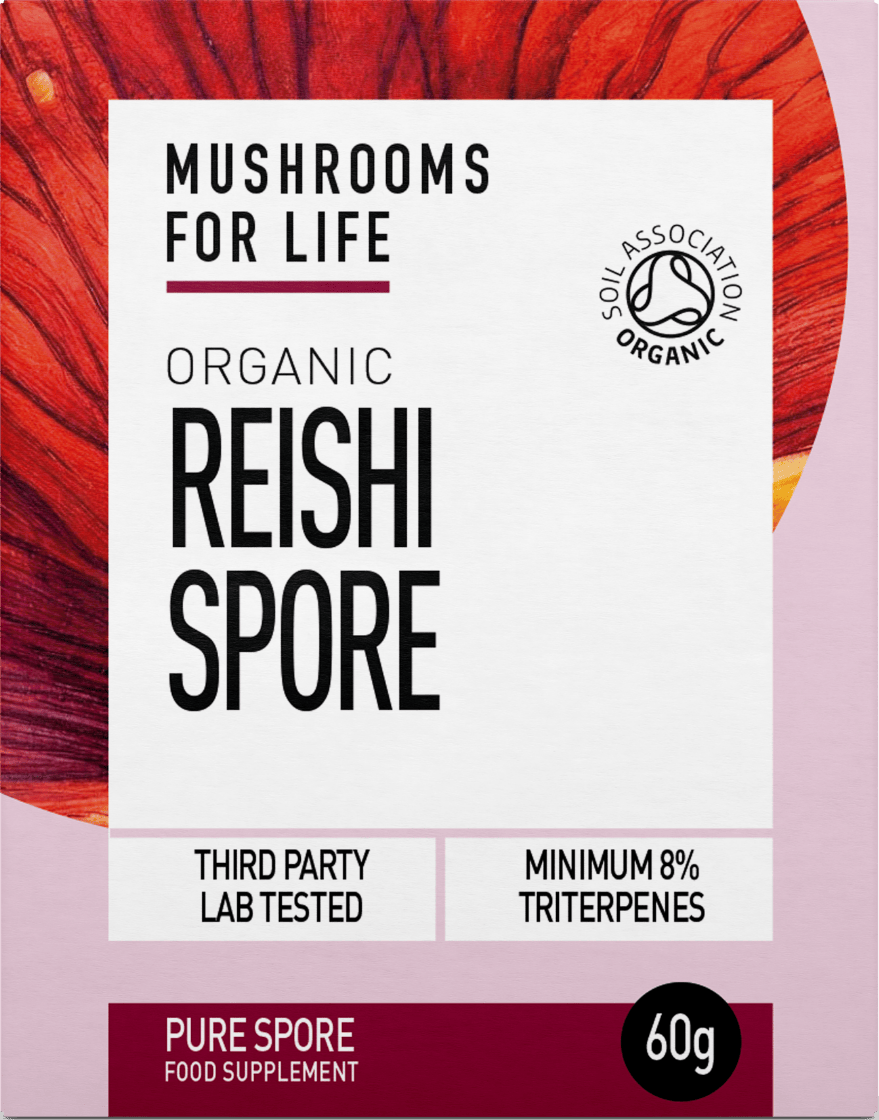 Mushrooms For Life Organic Reishi Spore 60g